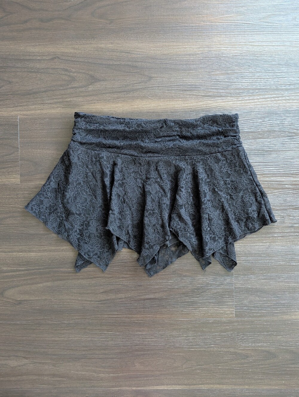 Madden NYC Lace Mini Skirt Skort Large Whimsigoth Fairy Romantic